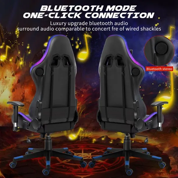 led gaming chair