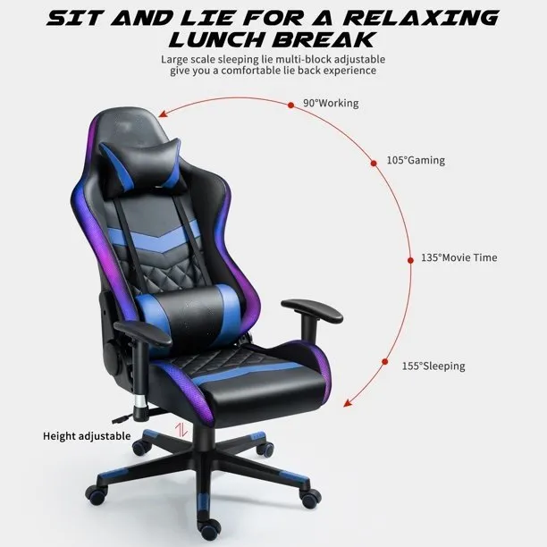 leather gaming chair